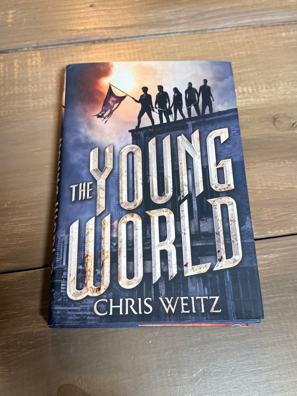 The Young World Chris Weitz Hardcover YA Dystopian Post Apocalyptic Adventure
